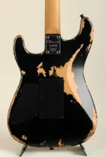 Charvel Pro-Mod Relic San Dimas Style 1 HH FR PF  Weathered Black - Image 9