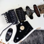 EVH Frankenstein Relic Series Maple Fingerboard White - Image 5