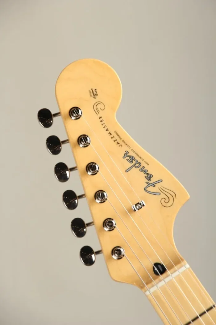 Fender 2024 Collection Made in Japan Hybrid II Jazzmaster Flame Sunset Orange Transparent - Image 10