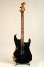 Charvel Pro-Mod Relic San Dimas Style 1 HH FR PF  Weathered Black