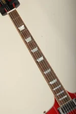 Epiphone Inspired by Gibson Custom 1963 Firebird V Maestro Vibrola Ember Red - Image 3