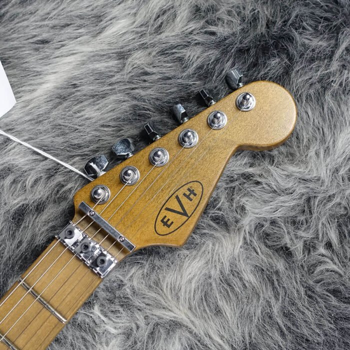 EVH Frankenstein Relic Series Maple Fingerboard White - Image 6