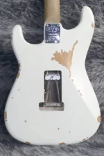 EVH Frankenstein Relic Series Maple Fingerboard White - Image 2