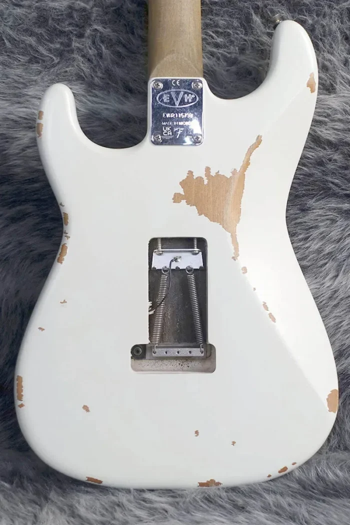 EVH Frankenstein Relic Series Maple Fingerboard White - Image 2