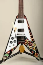 Epiphone Jimi Hendrix Love Drops Flying V Left-Hand - Image 7
