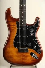 Fender Limited Edition American Ultra Stratocaster Ebony Tiger Eye - Image 6