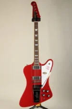 Epiphone Inspired by Gibson Custom 1963 Firebird V Maestro Vibrola Ember Red