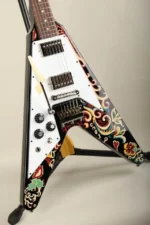 Epiphone Jimi Hendrix Love Drops Flying V Left-Hand - Image 9