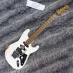 EVH Frankenstein Relic Series Maple Fingerboard White - Image 9