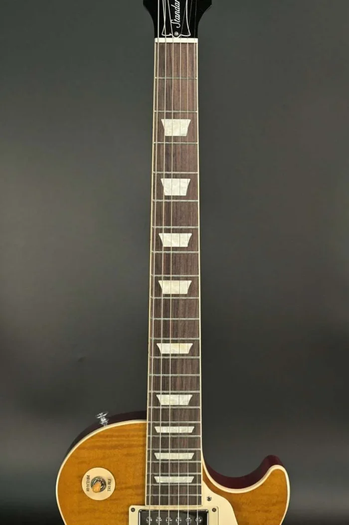 Gibson ISHIBASHI Exclusive Les Paul Standard 50s Figured Top Dirty Lemon Burst - Image 3