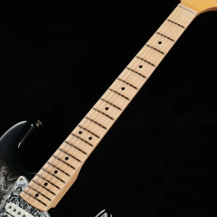 Fender Custom Shop Limited Edition 1968 Paisley Stratocaster Relic Black Paisley - Image 2