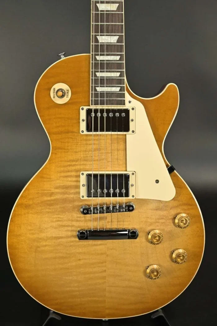 Gibson ISHIBASHI Exclusive Les Paul Standard 50s Figured Top Dirty Lemon Burst - Image 6