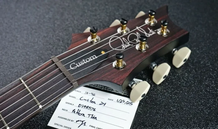 Paul Reed Smith (PRS) CUSTOM 24 10-Top Charcoal Tri-Color Burst/Satin [2025 model/custom order] - Image 7
