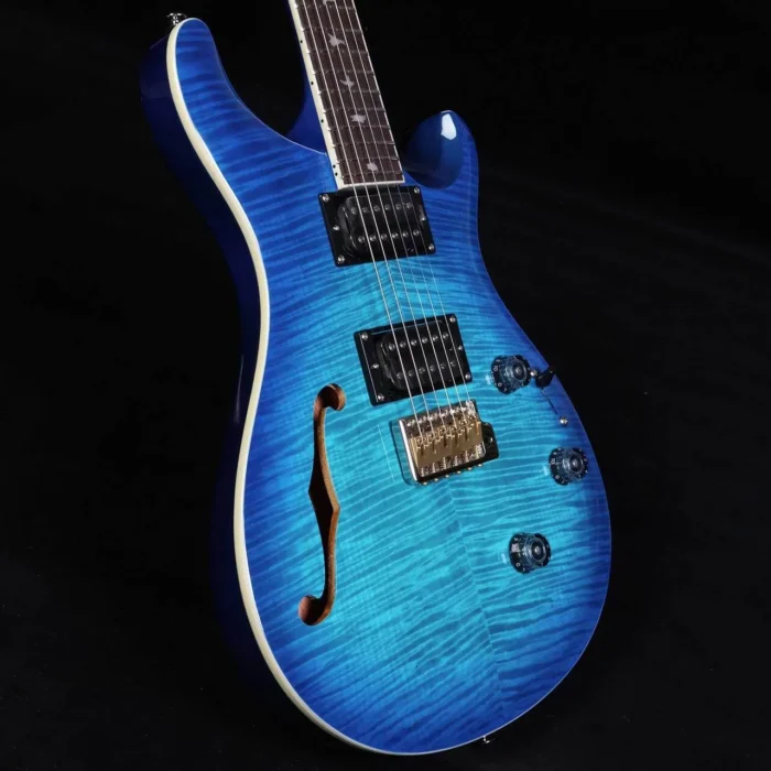 Paul Reed Smith (PRS) SE Custom24 Semi-Hollow Piezo Lake Blue - Image 9