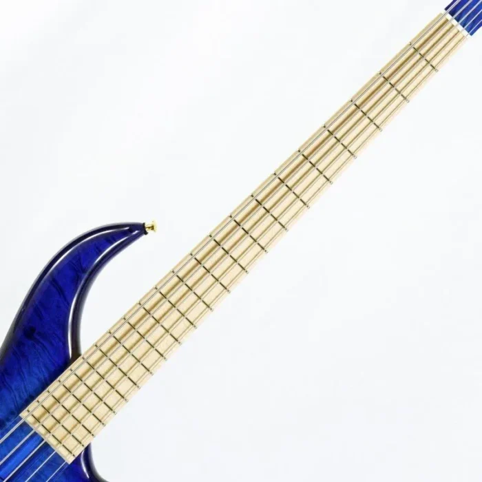 F-bass BN5QM-TL [Quilted Maple Top] (Transparent Blue) - Image 3