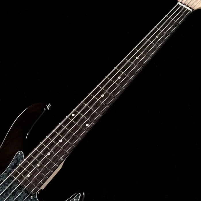 Kikuchi Guitars Hermes Series RV5 Ash Trans Black - Image 3