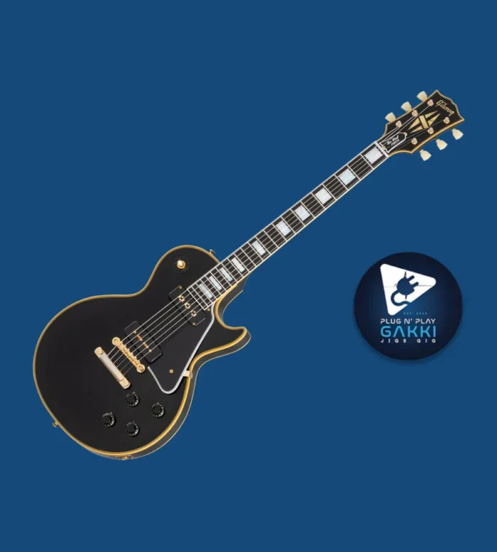 Gibson Custom Shop 1954 Les Paul Custom Staple Pickup Reissue VOS Ebony SN. 4 5117 - Image 1