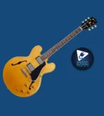 Gibson Custom Shop Murphy Lab 1959 ES-335 Reissue Ultra Light Aged Vintage Natural LIMITED Stinger Head Back 2022