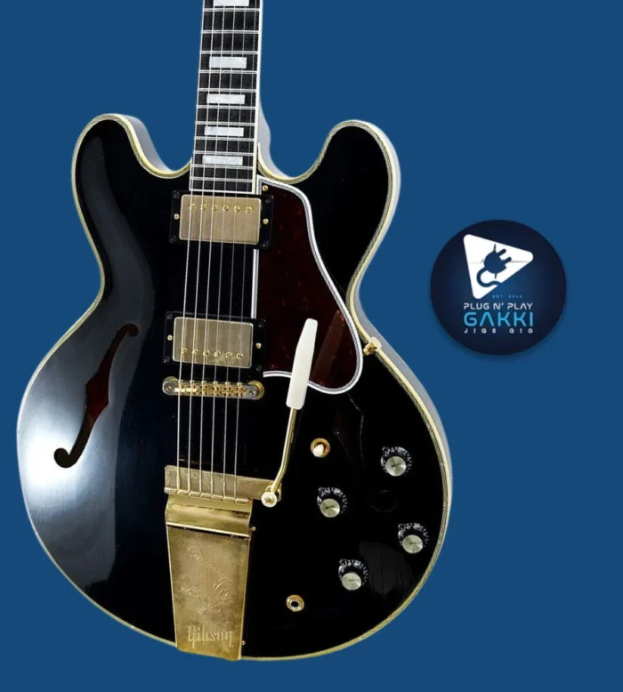Gibson Custom Shop Murphy Lab 60s ES-355 Reissue w/Maestro Light Aged (Ebony) - Image 2