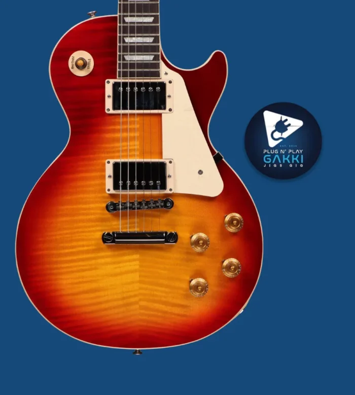Gibson Les Paul Standard 50s Figured Top Heritage Cherry Sunburst - Image 2