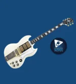 Gibson Custom Shop 1963 Les Paul SG Custom Reissue w/ Maestro Vibrola (Classic White)