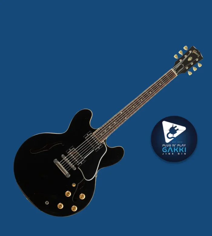 Gibson Memphis ES-335 Dot Ebony 2005 - Image 1