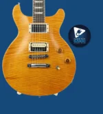Gibson Les Paul Standard Double Cutaway Plus 1998 Trans Amber - Image 2