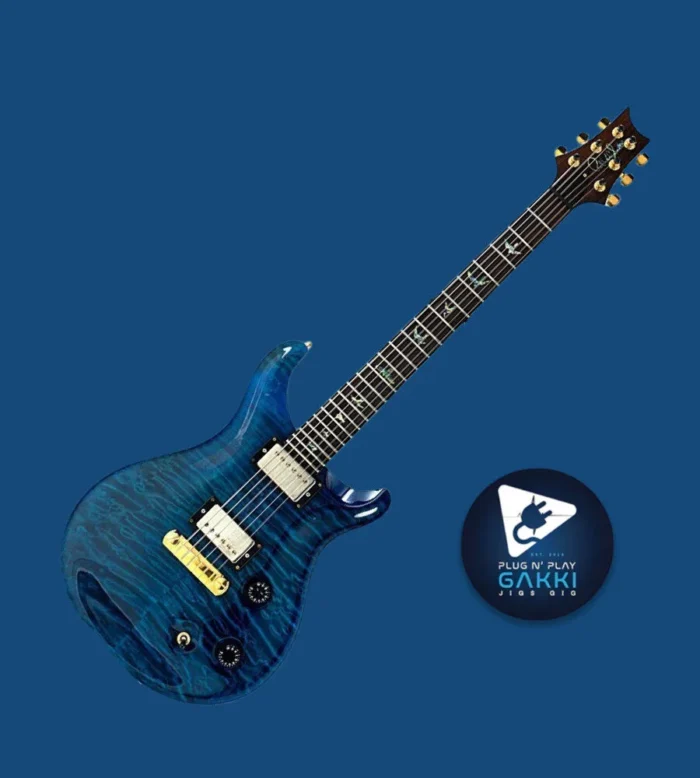 Paul Reed Smith(PRS) Custom24 1st 10Top Quilt Whale Blue Rosewood Neck 2008 - Image 1