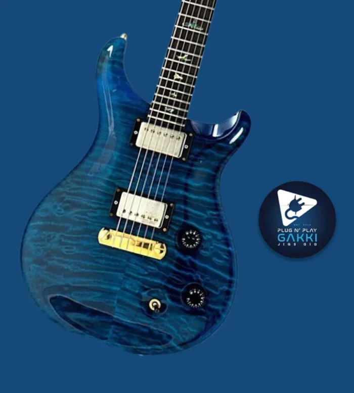 Paul Reed Smith(PRS) Custom24 1st 10Top Quilt Whale Blue Rosewood Neck 2008 - Image 2