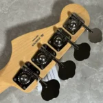 Fender Made in Japan Traditional 60s Jazz Bass Rosewood Fingerboard Olympic White Electric Bass Jazz Bass - Image 5