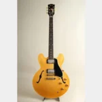 Gibson Custom Shop Murphy Lab 1959 ES-335 Reissue Ultra Light Aged Vintage Natural LIMITED Stinger Head Back 2022 - Image 9