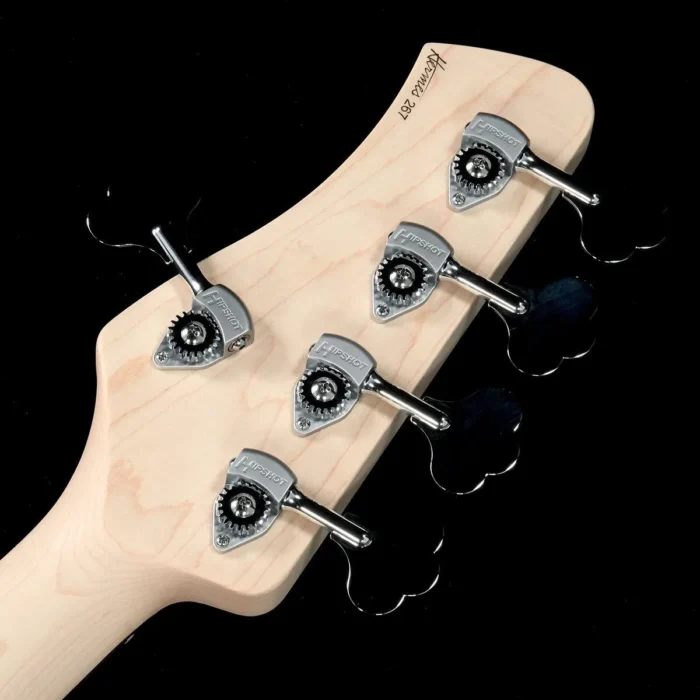 Kikuchi Guitars Hermes Series RV5 Ash Trans Black - Image 4