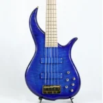 F-bass BN5QM-TL [Quilted Maple Top] (Transparent Blue) - Image 7
