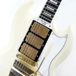 Gibson Custom Shop 1963 Les Paul SG Custom Reissue w/ Maestro Vibrola (Classic White) - Image 9