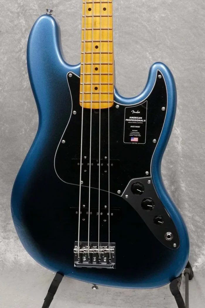 Fender American Professional II Jazz Bass, Maple Fingerboard (Dark Night) - Image 5
