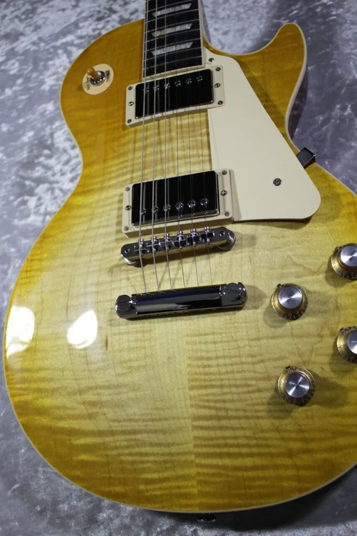 Gibson Les Paul Standard 60s AAA Figured Top (Lemon Burst) - Image 8