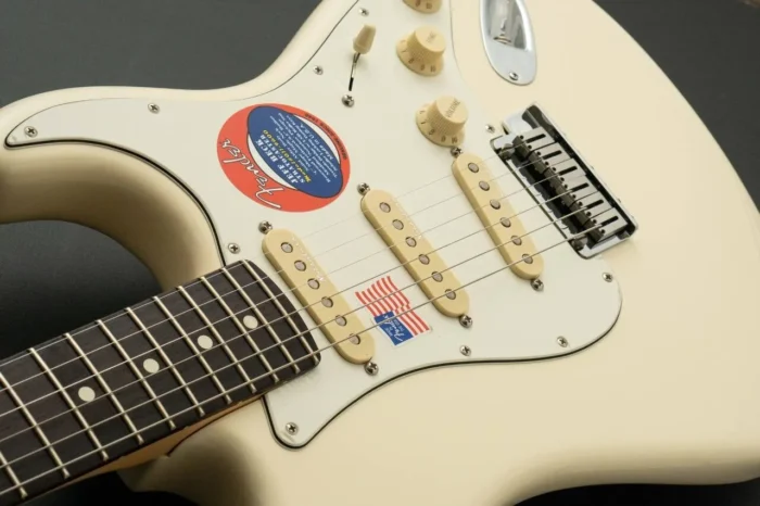 Fender Jeff Beck Stratocaster (Olympic White) - Image 5
