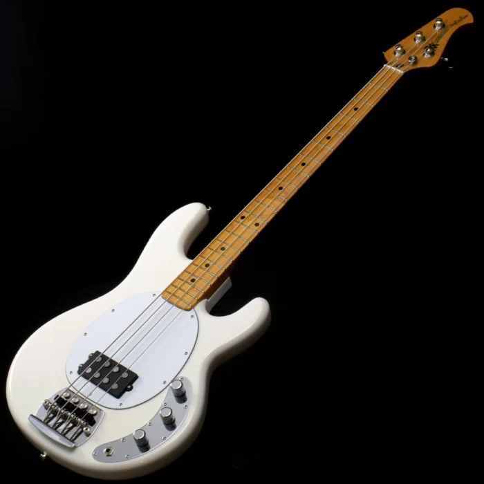 MUSIC MAN Retro '70s StingRay Bass MM SR4 (White) - Image 4