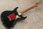 Red House Seeker S Stratocaster 24F SSH Heavy Aged w/ Master Grade Roasted Flame Maple (Black) - Image 9