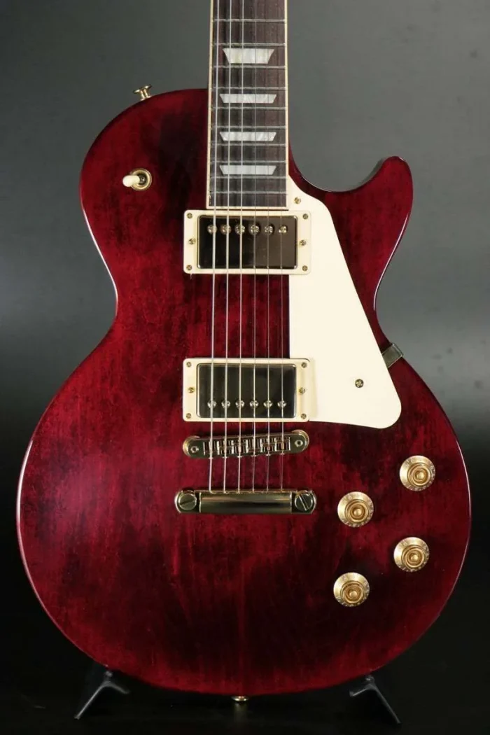 Gibson Exclusive Les Paul Studio with Gold Hardware (Wine Red) - Image 5