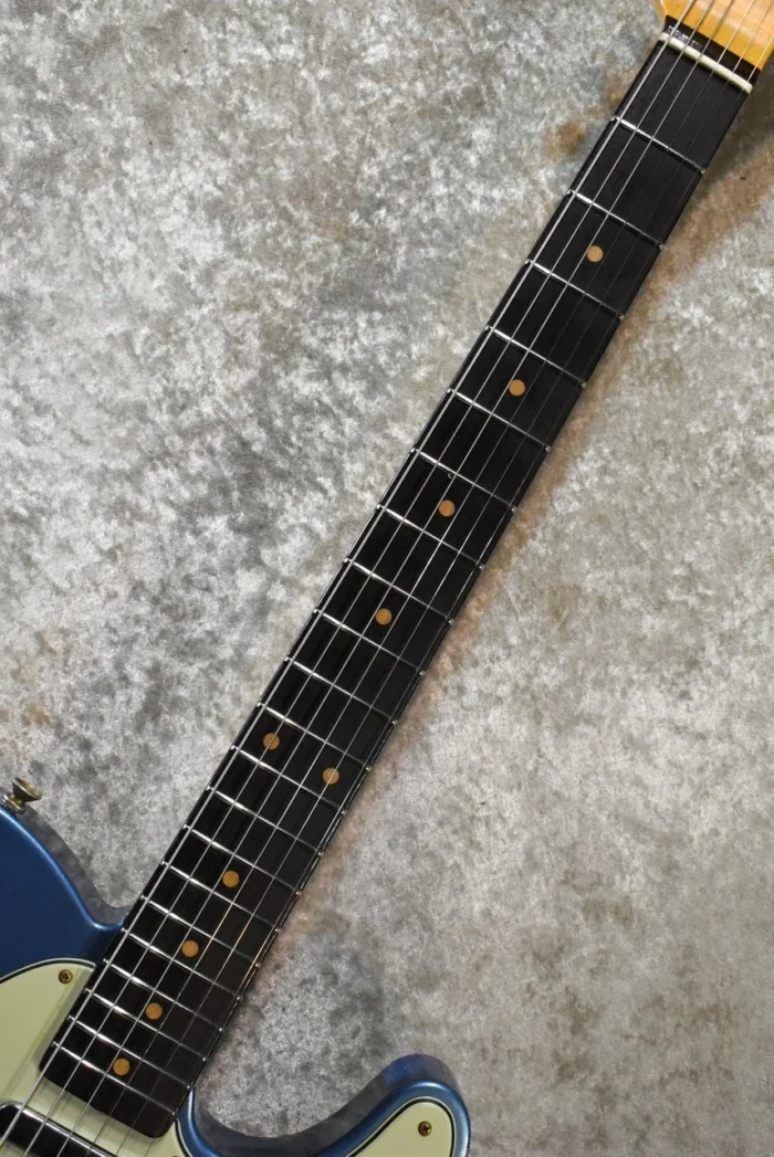 Fender Custom Shop 1961 Telecaster Heavy Relic Aged (Lake Placid Blue) CZ586413  [jet black FB] - Image 4