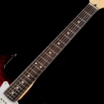 Fender Stratocaster FSR MIJ Hybrid II Rosewood (Transparent Red Burst) - Image 6
