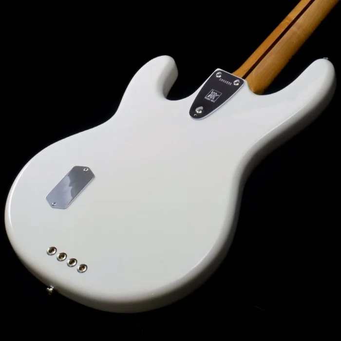MUSIC MAN Retro '70s StingRay Bass MM SR4 (White) - Image 3
