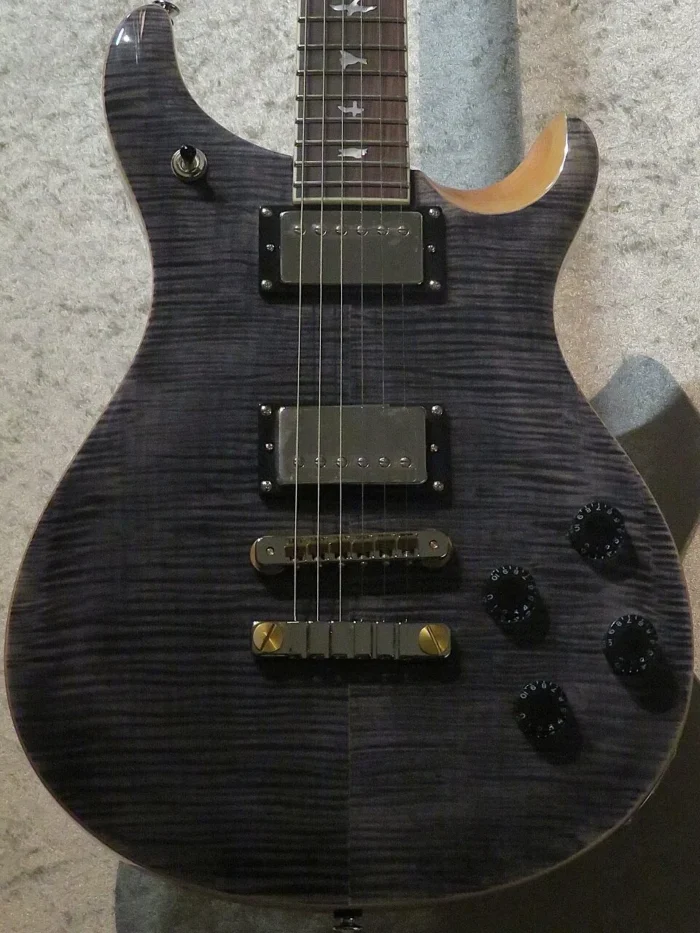 PRS SE McCARTHY 594 (Vintage inspired Charcoal Burst) - Image 6