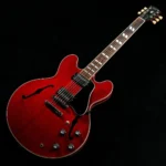 Gibson ES-345 '60s Semi-Acoustic Electric Guitar (Cherry) - Image 8