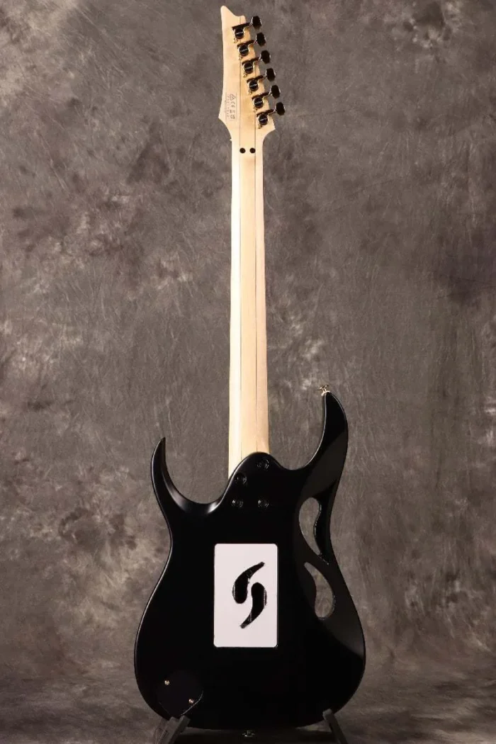 "Ibanez ""Paradise in Art"" Steve Vai signature PIA3761 Onyx Black Ibanez" - Image 5