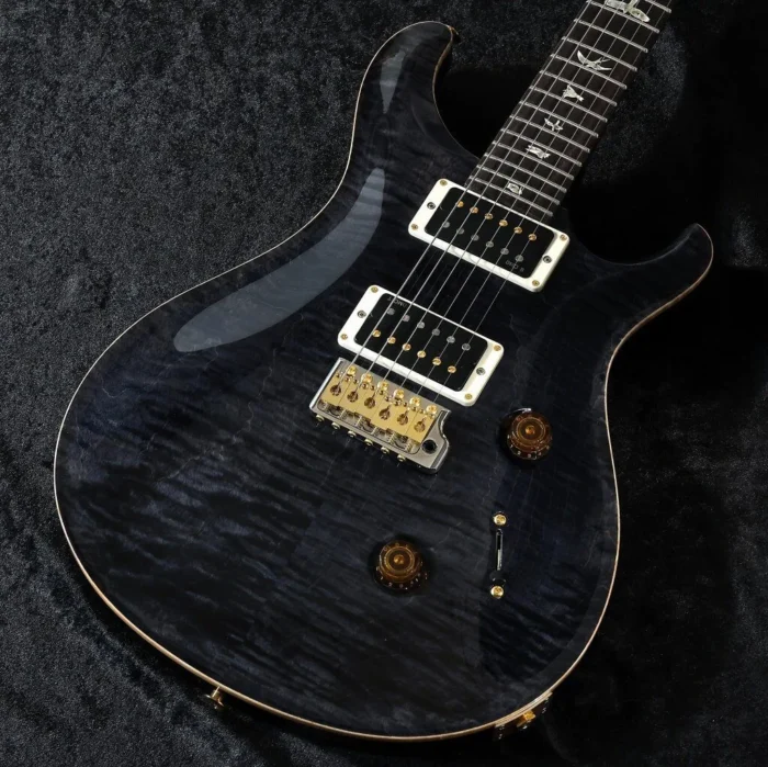 PRS 2025 Custom 24-10-Top Pattern Thin Neck (Gray Black) - Image 3