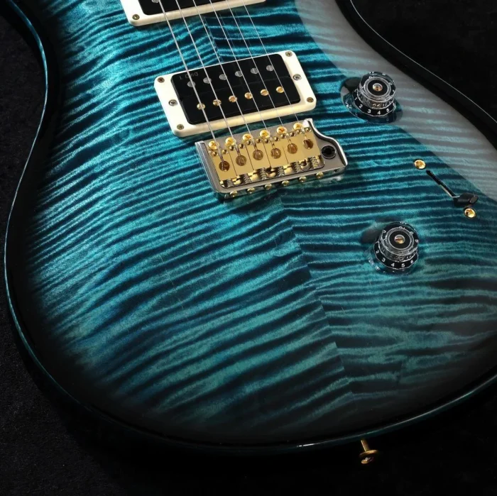 PRS 2025 Custom 24-10-Top Pattern Thin Neck (Cobalt Smokeburst) - Image 12