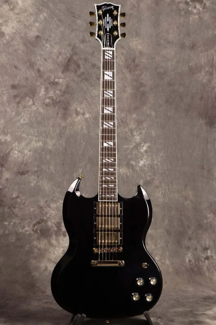 Gibson Exclusive SG Supreme 3-Pickup Ebony (Black) - Image 4