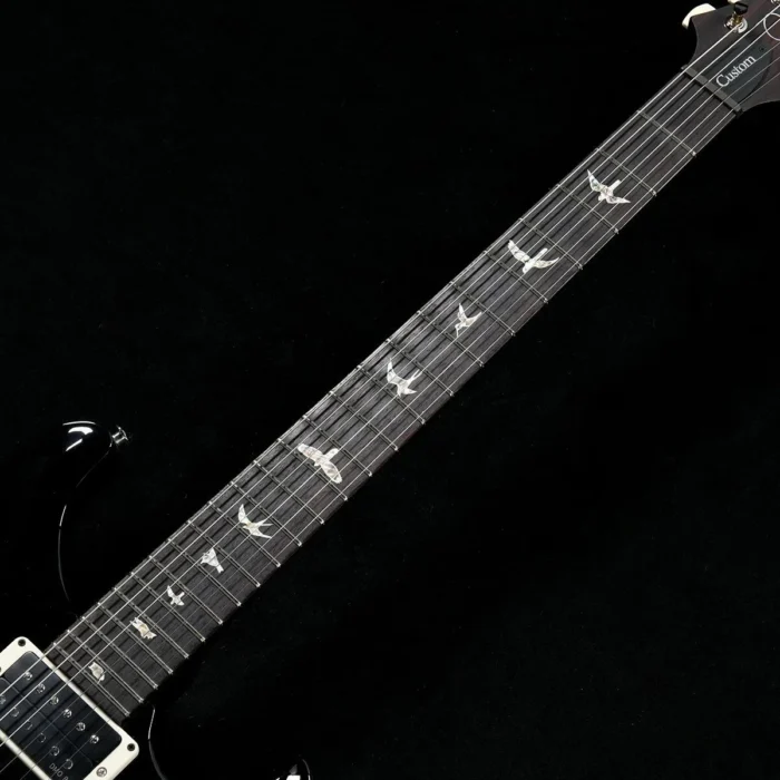 PRS 2025 Custom 24 Pattern Thin Neck (Black) - Image 4